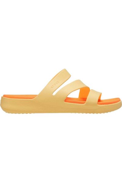 Crocs Getaway Strappy 209587-78z Γυναικεία πορτοκαλί σανδάλια & παντόφλες