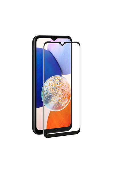 Cellara CELLARA 2.5 FULL GLUE GLASS SCREEN PROTECTOR FOR SAMSUNG GALAXY A14 5G/A05S 4G - BLACK