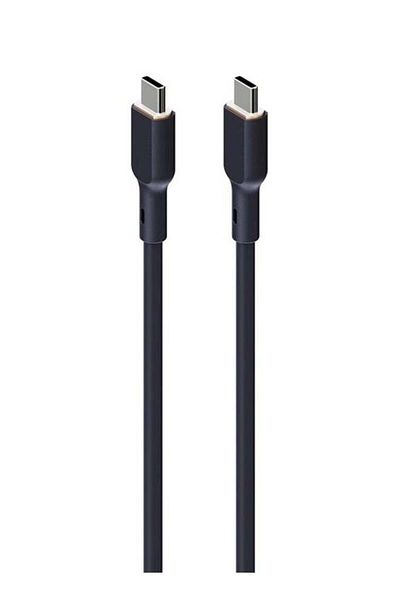 AUKEY كابل USB C إلى USB C من السيليكون بقوة 140 واط، بطول 1 متر، أسود