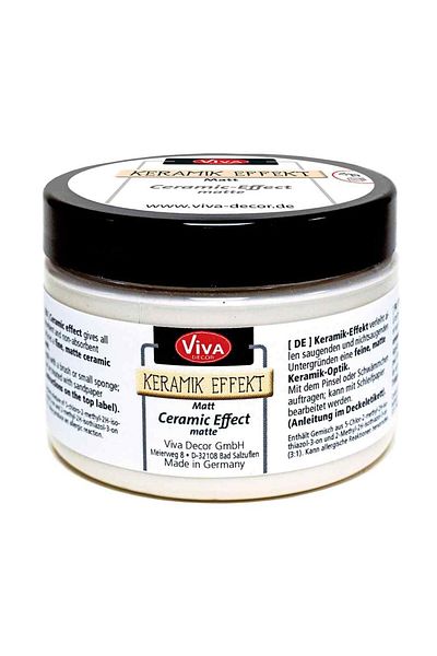 Viva Decor Ceramic Effect Paste, 150ml White