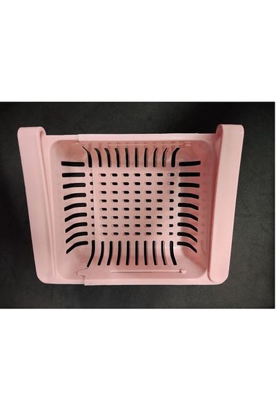 generin 2pcs Adjustable Foldable Refrigerator Storage Box