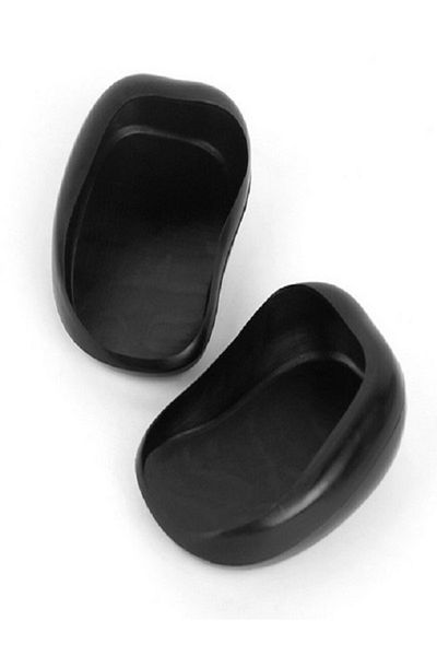 Generic 5 Pairs of Black Plastic Ear Covers for Hair Salons