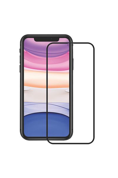 Cellara CELLARA 3D FULL COVER GLASS SCREEN PROTECTION FILM FOR IPHONE 12 PRO MAX - BLACK