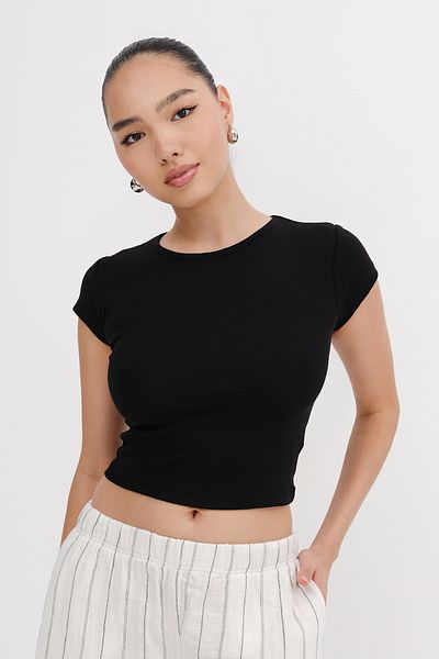 Addax Short Sleeve Basic T-Shirt P1742-L10