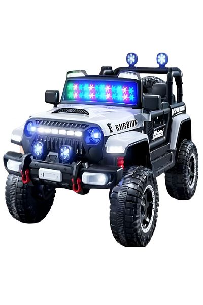 rexa Kids’ 12V Off-Road Electric Ride-On Jeep – Dual Motor Battery Vehicle