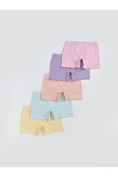 LC Waikiki Τυπωμένο κορίτσι Boxer 5 τεμαχίων