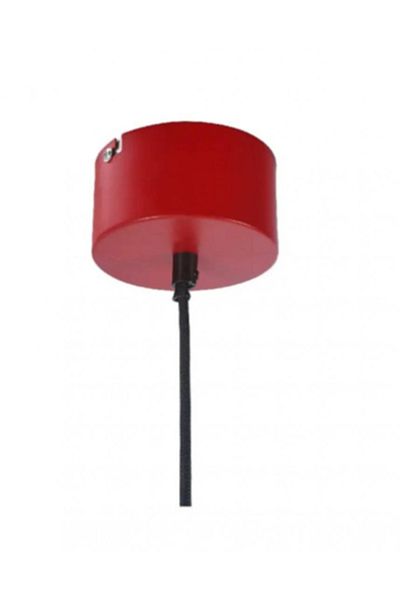 OMC Pendant, red, E27, 1 x 28 W