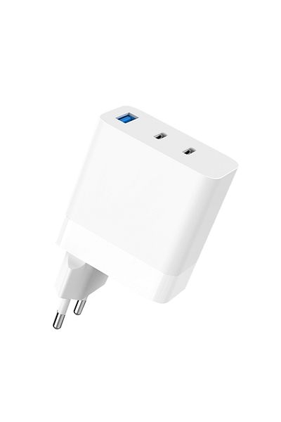 Cellara INCARCATOR RETEA CELLARA 65W USB A QC 3A + USB C PD 65W + USB C PD 65W - ALB