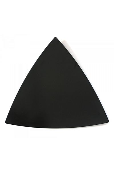 Raki RAKI triangle melamine platter 47.5x47.5x1cm black