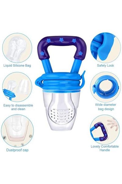 Baby Zone ToolHouse 2-Piece Baby Fruit Feeder Pacifier