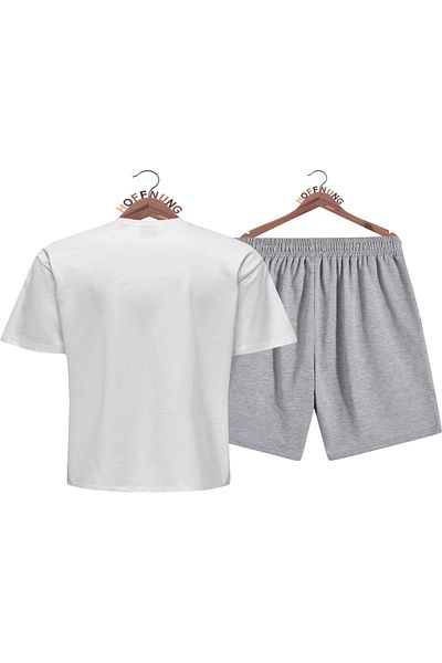HOFFNUNG Full Shorts Eiffel Tower Oversize