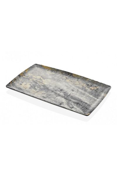 Raki Melamine plate RAKI Polari Marble G/N 1/3 32x17.5cm