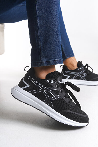 Riccon Graryll Unisex Sneaker 001218 Black White