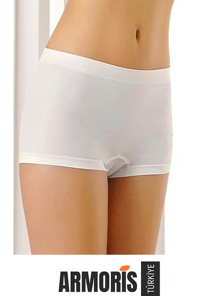 Armoris New Season Gathering Shaper Comfortable Elegant White Seamless Boxer Corset