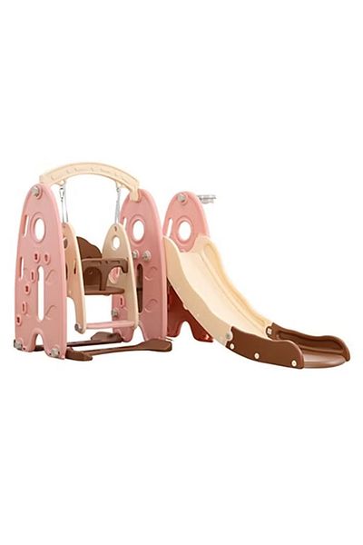 FULLJOY Slide with swing and basketball hoop 3*1, 185*150*117 cm