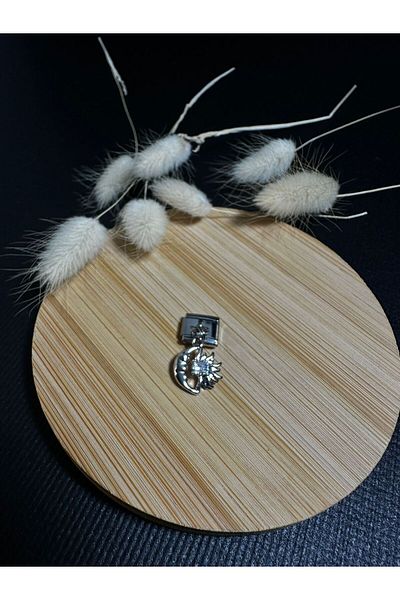 Mutenaura Stainless Steel Nomination Charm