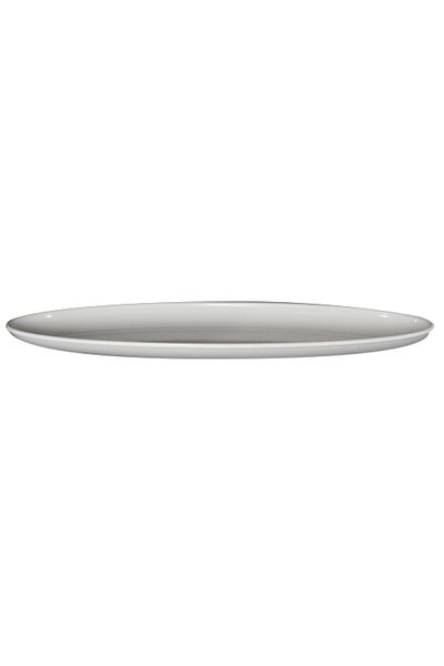 Raki RAKI melamine ellipse platter 65x20x4cm white