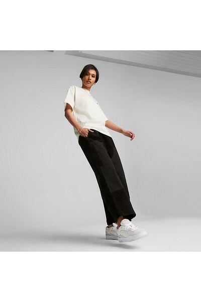Puma Womens DOWNTOWN Corduroy Pants - Black