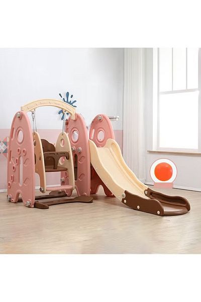 FULLJOY Slide with swing and basketball hoop 3*1, 185*150*117 cm