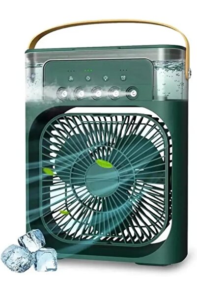 End 3'ü 1 Arada Nemlendirici, Gece Lambası ve Soğuk Buharlı Masa Tipi Fan yüksek kalite