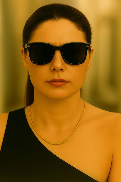 Merand Unisex Black Square Frame Sunglasses – Uv400 Protection