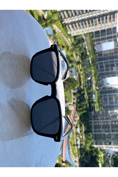 Merand Unisex Black Square Frame Sunglasses – Uv400 Protection