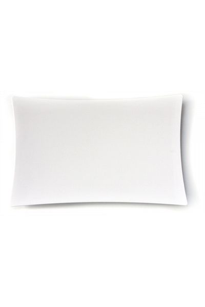 Raki Melamine serving platter RAKI 28x45x1cm white