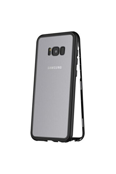 BLACK Husă magnetică Samsung Galaxy S8, neagră, 360 de grade, cu potrivire pe...