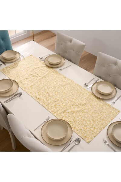 kesenegore Runner decorativ din bumbac cu design special - cu model 50X150