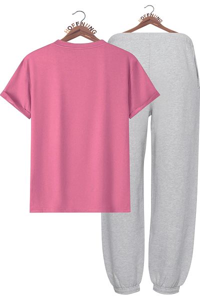 HOFFNUNG Full Pants Eiffel Tower Oversize