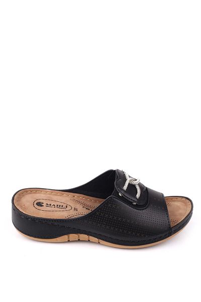 Papuçsepeti Shoe Basket 4741 Women's Comfortable Orthopedic Daily Slippers