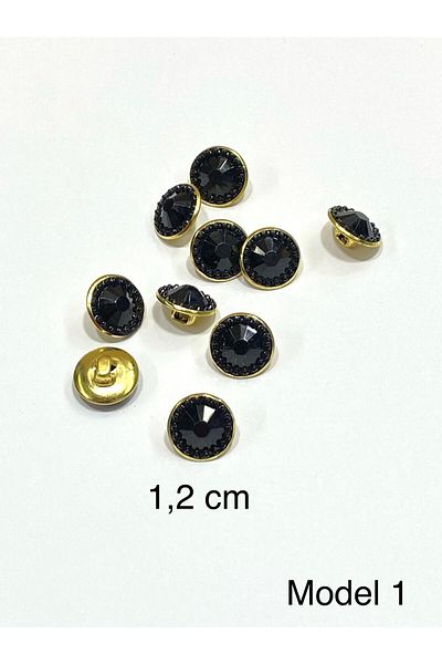 karantuhafiye Blouse Button / Metallized Blouse Button / 2915 /10 Pieces Model 1
