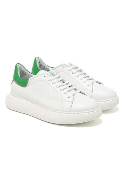 John May Ανδρικά αθλητικά παπούτσια (καθημερινά) RC-25Y-058-R1960 John May White-Green
