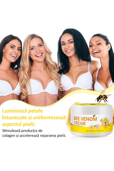 NOVA KISS Cremă cu venin de albine pentru îndepărtarea alunițelor și negilor, 100 g