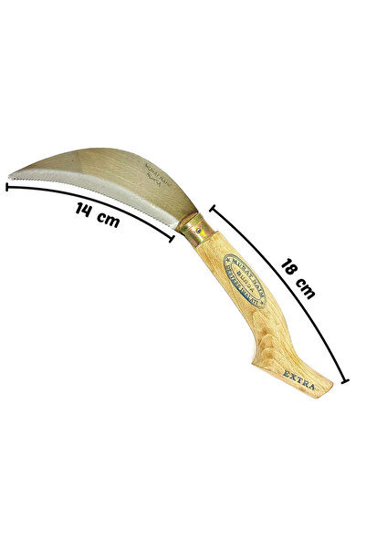 ÖZKANLAR 2 NO Ultra Keskin Akrep Diş Katlanır Ot Biçme Bağ Bıçkısı Çim Muz Fı...