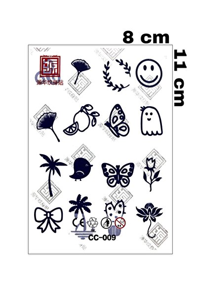 Mecit Tuhafiye 1 AY KALICI MİNİMAL PARMAK GEÇİCİ DÖVME