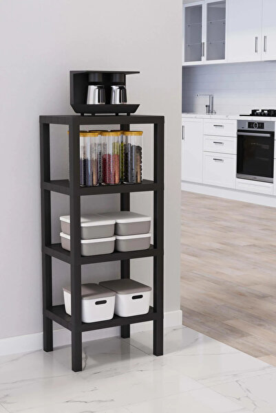 ONYS Bathroom Organizer, Organizer, Very Useful Shelf Unit Organizer Shampoo Holder Towel Holder - with Flat Shelf