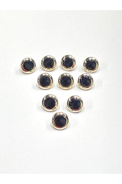 karantuhafiye Blouse Button / Metallized Blouse Button / 2915 /10 Pieces Model 5