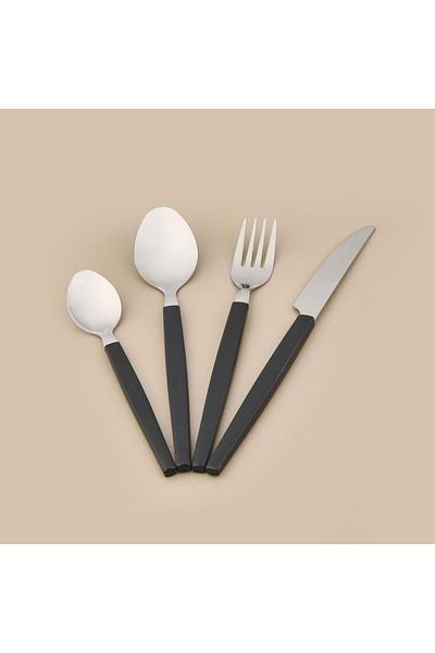 ASPARTAM Houseware 16-Piece Steel Daily Cutlery Set - Asorti