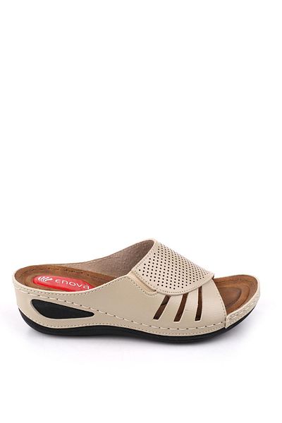 Papuçsepeti Shoe Basket 4743 Women's Comfortable Sole Orthopedic Daily Slippers