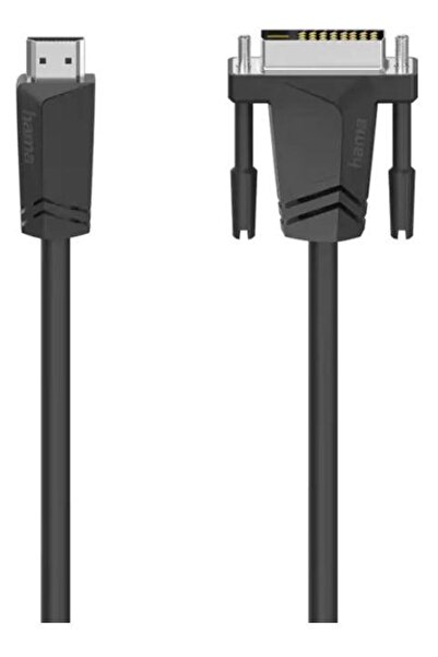 Hama Καλώδιο HAMA 205018, HDMI - DVI/D, 1,5 m, FullHD (Μαύρο)