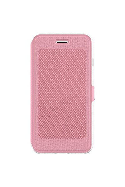 Tech 21 كفر ايفون 7 بلس و 8 بلس ايفو والت اكتف اديشون اللون وردي مع ابيض شفاف...