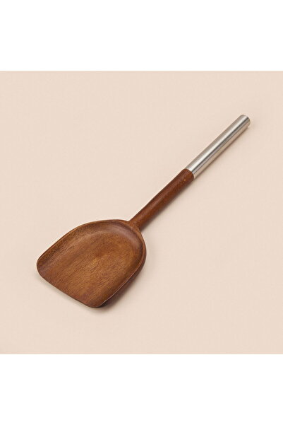 MİEN Acacia Spatula - Brown / Gray - 32 cm