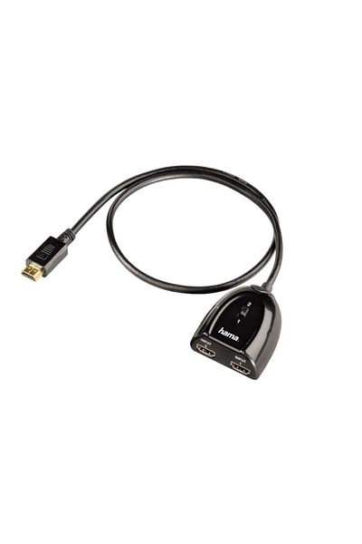 Hama Comutator Hama 122224, HDMI 2x1 (Negru)