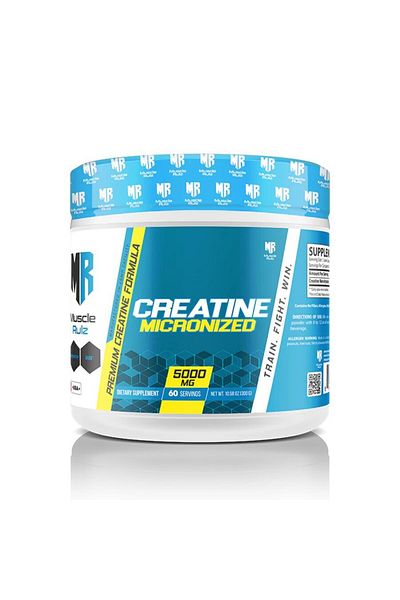 Muscle Rulz Creatine Micronized 5000mg, 300g, 60 Servings