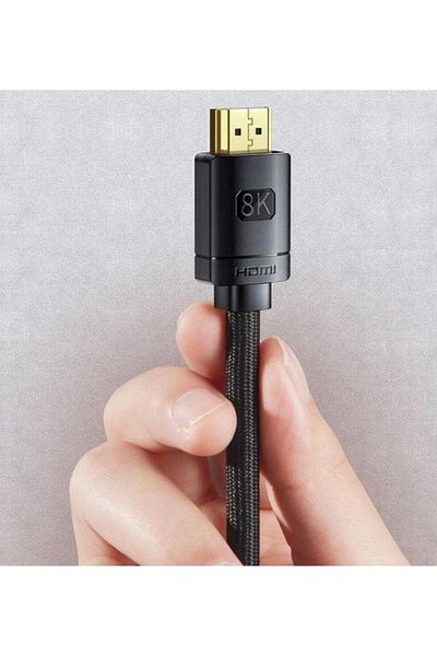 Baseus Baseus CAKGQ-J01 Cable, HDMI - HDMI, 2.1, 8K, 1m (Black)