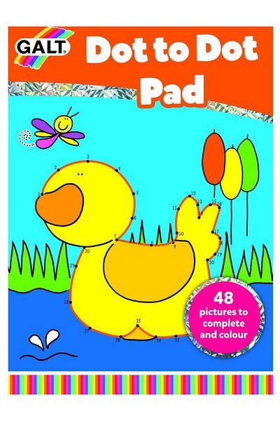 Galt Galt Dot to Dot Coloring Book
