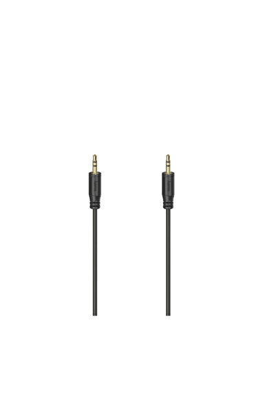 Hama Cablu audio Hama 200725, mufa Jack 3.5mm, 0.75 m (Negru)