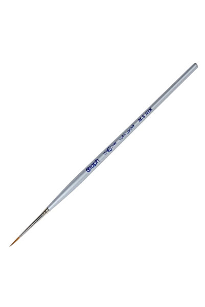 Graph Βούρτσα με στρογγυλή μύτη από τρίχες ιρανικού γραφίτη Νο: 4/0