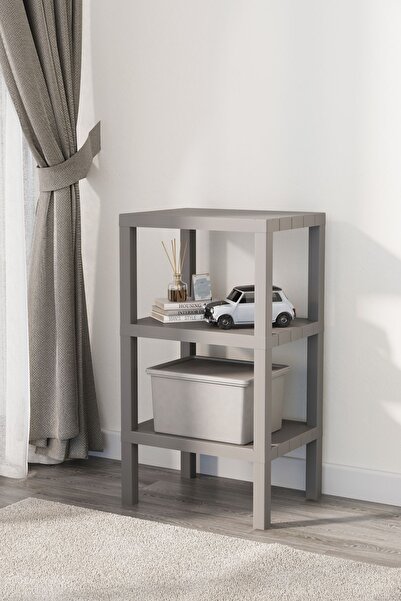 ONYS Dekorativni plastični organizator za kupatilo na 3 nivoa, višenamenski, ...